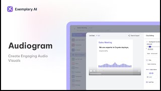 How to create Audiograms  Exemplary AI [upl. by Matthew]