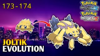 How To Evolve Joltik Into Galvantula In Pokemon Black 2 amp White 2  Unova Pokedex [upl. by Chiquita846]