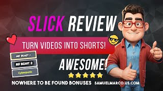 Slick review turn videos into 100s SHORTS 🔴 Slick Review 😍 SLICK shorts maker Slick review [upl. by Britni834]