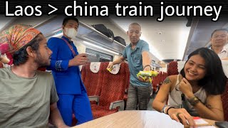 01🇨🇳അവസാനം ഏക്കയുടെ നാട്ടിലേക്ക് Laos to china train journey [upl. by Etnoel]