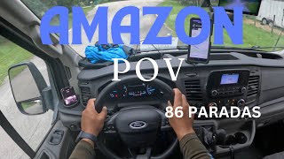 Amazon Delivery POV Ruta Larga Y Pocas Paradas amazon vlog driver gopro pov [upl. by Netty]