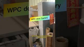 WPC doors manufacturer wpcdoor doorfactory wpc doormanufactory doors decoration wpcpanel [upl. by Oicelem]