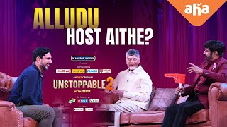 Lokesh Becomes the Host of Unstoppable with NBK  Nara Chandra Babu Naidu  ahaVideoIN [upl. by Nell]