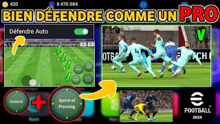 Comment bien Défendre sur eFootball 2024 mobile  Faire un Bon Marquage sur eFootball 2024 Astuces [upl. by Letnuahs]