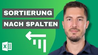 Daten in Microsoft Excel nach Spalten sortieren  Umgekehrte Sortierung in Excel [upl. by Devina44]