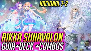 ¿CÓMO JUGAR RIKKA SUNAVALON DECKLIST  GUIA  COMBOS NACIONAL 2023 YUGIOH META 2023 [upl. by Vinni]