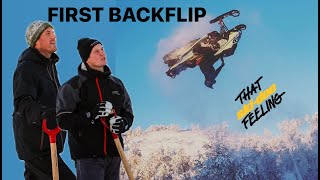 311 First BACKFLIP med Markus Tällström [upl. by Ylicec]