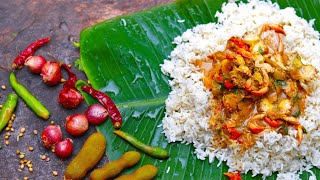 Naattu Nandu Kulambu  Country Crab Gravy with Granny Masala  நாட்டு நண்டு குழம்பு [upl. by Mannuela]