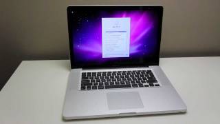 MacBook Pro 2011 Unboxing QuadCore [upl. by Pharaoh]