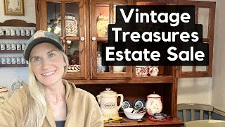 Estate Sale Treasure Hunt Rare Finds amp Vintage Gems – Shop With Me [upl. by Ranzini8]