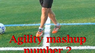 Fast soccer footwork and agility mashup 2 [upl. by Oelc165]