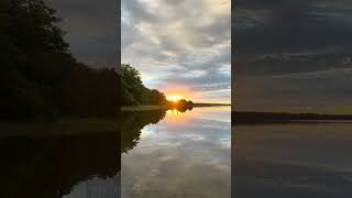 Sunrise at Boyden’s Lake Majestic Clouds [upl. by Htidirem462]