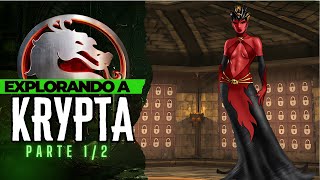 Explorando a Krypta do MORTAL KOMBAT ARMAGEDDON  Parte 1 de 2 [upl. by Nido]