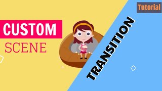 Custom Scene Transition Effects  Animaker Tutorial [upl. by Carly670]