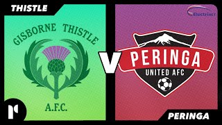 Gisborne Thistle vs PN Peringa Federation League [upl. by Yedoc]