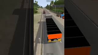 bharatbenz truck lorry mod bussid [upl. by Yelyr255]