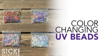 Color Changing UV Beads  Sick Science 148 [upl. by Evy]