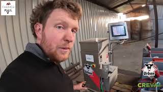 Farmer Phil installs his new Urban Alma Pro calf feeder [upl. by Haisoj]