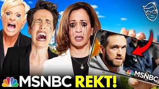 MSNBC PANICS Tries To CUT FEED as Michigan Voters DESTROY Kamala OnAir  We Want TRUMP [upl. by Imelda632]