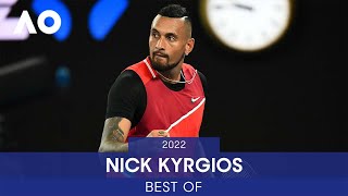 Best of Nick Kyrgios  Australian Open 2022 [upl. by Chane96]