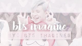 BTS IMAGINES  NAMJOON HAS A CRUSH ON YOU [upl. by Tnarb551]