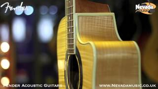 Fender TBucket 400CE Acoustic Guitar  Quick Look  PMT Portsmouth [upl. by Kubetz]