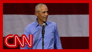 Obama slams Trump for hurricane misinformation at campaign rally in Pennsylvania for Harris [upl. by Atirehs]