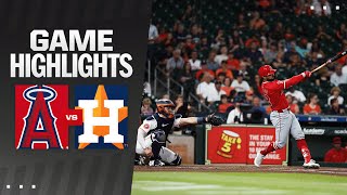 Angels vs Astros Game Highlights 52124  MLB Highlights [upl. by Annoved]