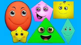 Learn the Shapes of Objects  Shape Song for Kids  Nursery Rhymes by Tiny Baby Stars [upl. by Greenfield]