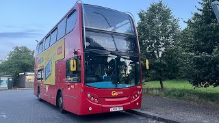 FRV GAL Route 37 Peckham To Putney Heath E123 LX09FBY E400Trident [upl. by Eamon634]