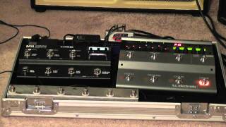 Line 6 M9 Digital Overdrive vs Nova System Analog Overdrive in HD 1080P [upl. by Leahcimal]