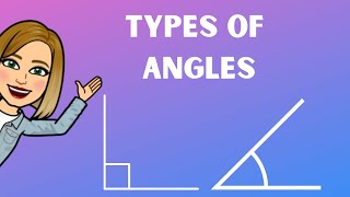 Types of Angles  Obtuse Acute Right amp Straight Angles [upl. by Ilat]