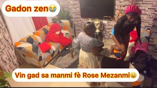 MANMI FÈ ROSE PONPE SA MAL PASE LI TAP BAT ROSE☹️ [upl. by Daffie]