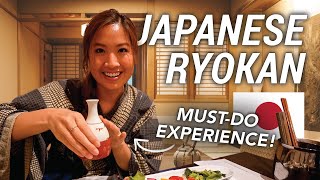 Japanese Ryokan and Onsen Experience in Hakone 🇯🇵 [upl. by Gibbon]