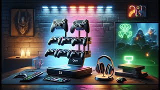 🎮 OAPRIRE Controller Holder Headset Stand 3 Tier Review 🎮 [upl. by Elokin305]