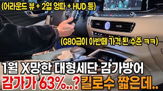 대한민국 끝판왕 프리미엄 세단이 19년식인데 그냥 아반떼 가격 됨 이런 차는 무조건 중고차로 사야 개꿀임 [upl. by Small]