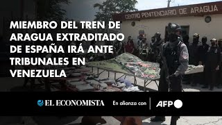 Miembro del Tren de Aragua extraditado de España irá ante tribunales en Venezuela [upl. by Husch]