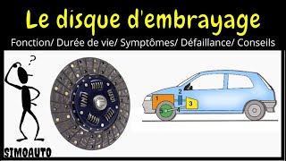 Tout ce que vous devez savoir sur le disque dembrayage Fonction Durée de vie Symptômes SIMOAUTO [upl. by Anastas617]