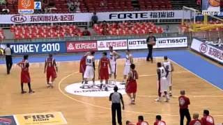 Jordan  Philippines FIBA Asia 2009 QuarterFinal [upl. by Hebert]