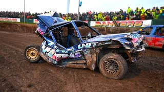 Blue Oyster Trophy 2023  Unlimited Banger Racing  Speedway Emmen  October 2023 4K [upl. by Maude]