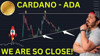 CARDANO  WE ARE ALMOST THERE ada cardano [upl. by Iroj382]