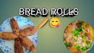 Quick and easy bread rolls eveningsnacks ఇంట్లోనే ఈజీ గా ప్రిపేర్ చేస్కోవచ్చుnewvideo [upl. by Rolo956]