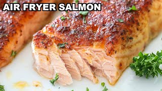 Perfect Air Fryer Salmon Recipe [upl. by Fazeli]