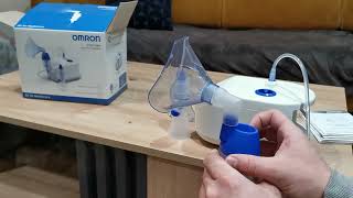 Omron Compressor nebulizer C102 Total  X102 NEC102E [upl. by Alitta]