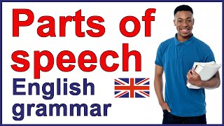 Parts of speech with examples  English grammar [upl. by Aiel]