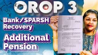 orop 3 latest news today 2024  orop 3 latest news  Additional Pension orop pension [upl. by Leidba760]