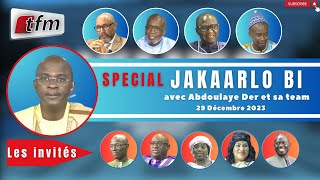 🔴IGFM LIVE  Suivez votre émission Jakaarlo Bi de ce 29 Décembre 2023 avec Abdoulaye Der et sa Team [upl. by Eanej]