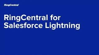 RingCentral for Salesforce Lightning FR [upl. by Alisa]