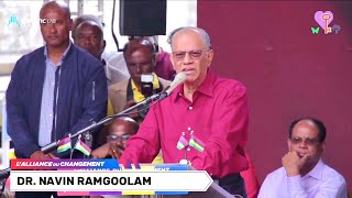 L’intervention de Navin Ramgoolam à Curepipe [upl. by Beekman]