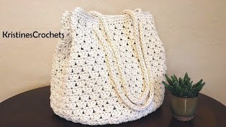 Easy Crochet Boho Bag Step by Step Tutorial [upl. by Akedijn]